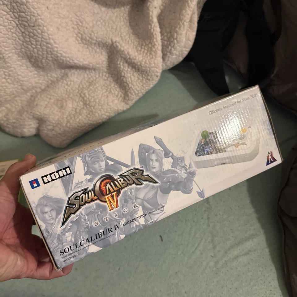 Soul Calibur IV / 4 HORI Real Arcade Pro Fight Stick Xbox 360 New - Image 3 of 4