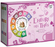Coffret Thés & Rooibos BIO 75 Sachets – Assortiment Cadeau Made France