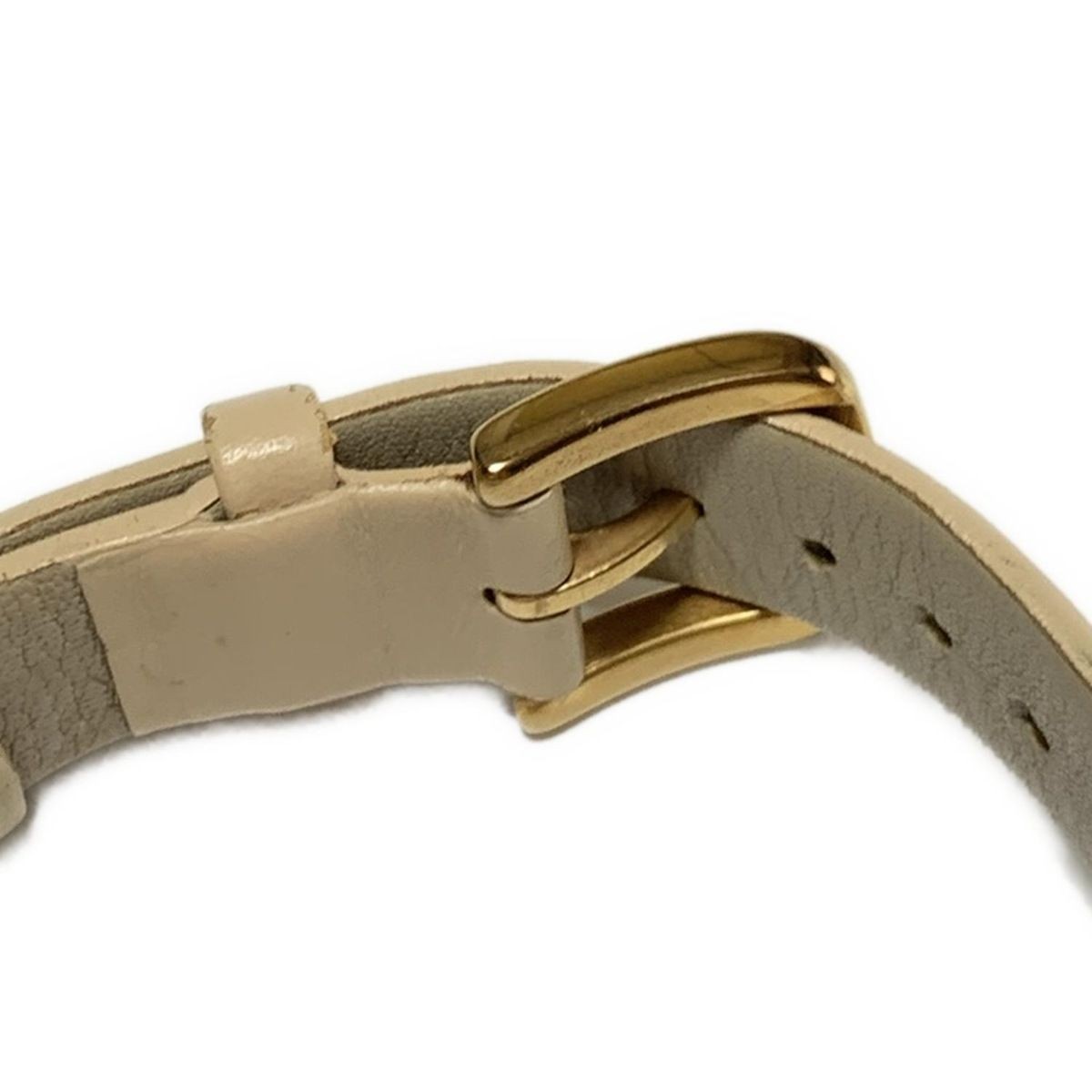 Kate Spade Quartz Dress Watch 0735 Womens White Dial Gold Bezel Wrist 20cm thumbnail 5