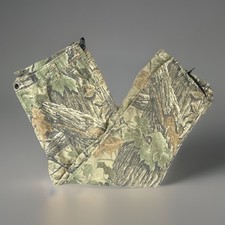 Vintage Real Tree Camouflage Cargo Hunting Pants Drawstring Ankles Cargo Pocket