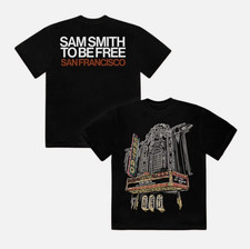 Sam Smith To Be Free Tour 2026 The Castro Theatre San Francisco T shirt