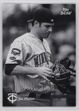 2023 Topps Black & White Joe Mauer #13 HOF 09j5