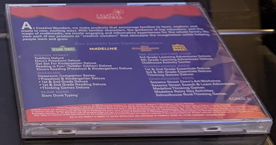 Sesame Street Search & Learn Adventures Pc New XP Ages 3 to 6 Fun Early Learning - Image 4 of 4