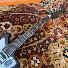 Vintage 1961 Ibanez Model 1880 Japan Tobacco Sunburst Thru Solid Guitar *1960s*