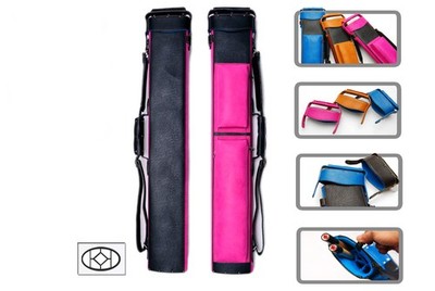 Delta 2x5 PINK TRANSFORMERS Case - Memory Foam - JB NO Case - Leather Cue Case