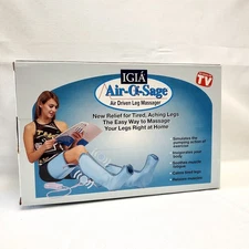 Igia Air-O-Sage Electric Air Compression - Leg Wrap Circulation Massager 2003