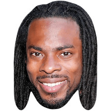 Richard Sherman (Smile) Celebrity Mask, Flat Card Face, Fancy Dress Mask