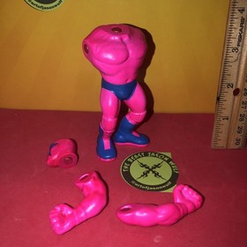 Custom NES Pro Wrestling Wwf Hasbro Star Man Hand painted 3D Printed figure