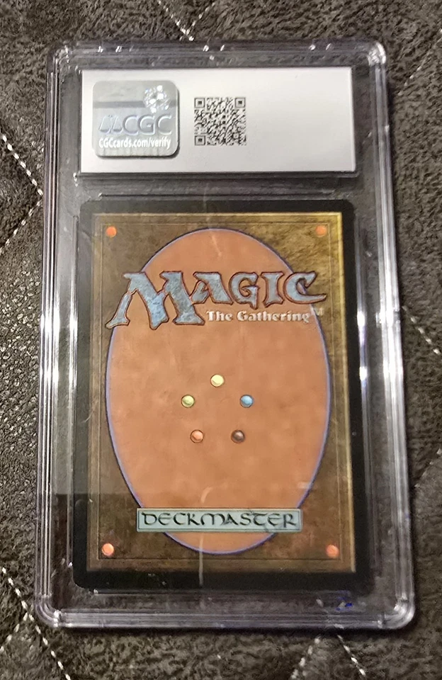 MTG Three Visits Chinese Portal Three Kingdoms 153 Regular Common CGC 9 Mint - Image 2 of 2