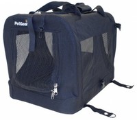 Petgear By Happy Pet Canvas Carrier, Medium, Black Petgear By Happy Pet Canvas Carrier, Medium, Black