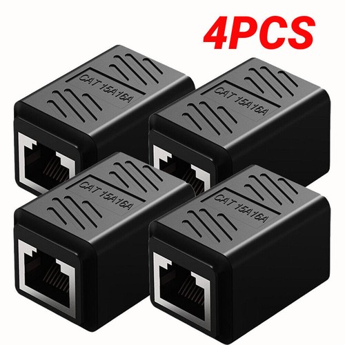 1-100PCS RJ45 Female To Female Network LAN Ethernet lots T8 Adapter B8P2 J9 G4Q2 - Picture 12 of 24