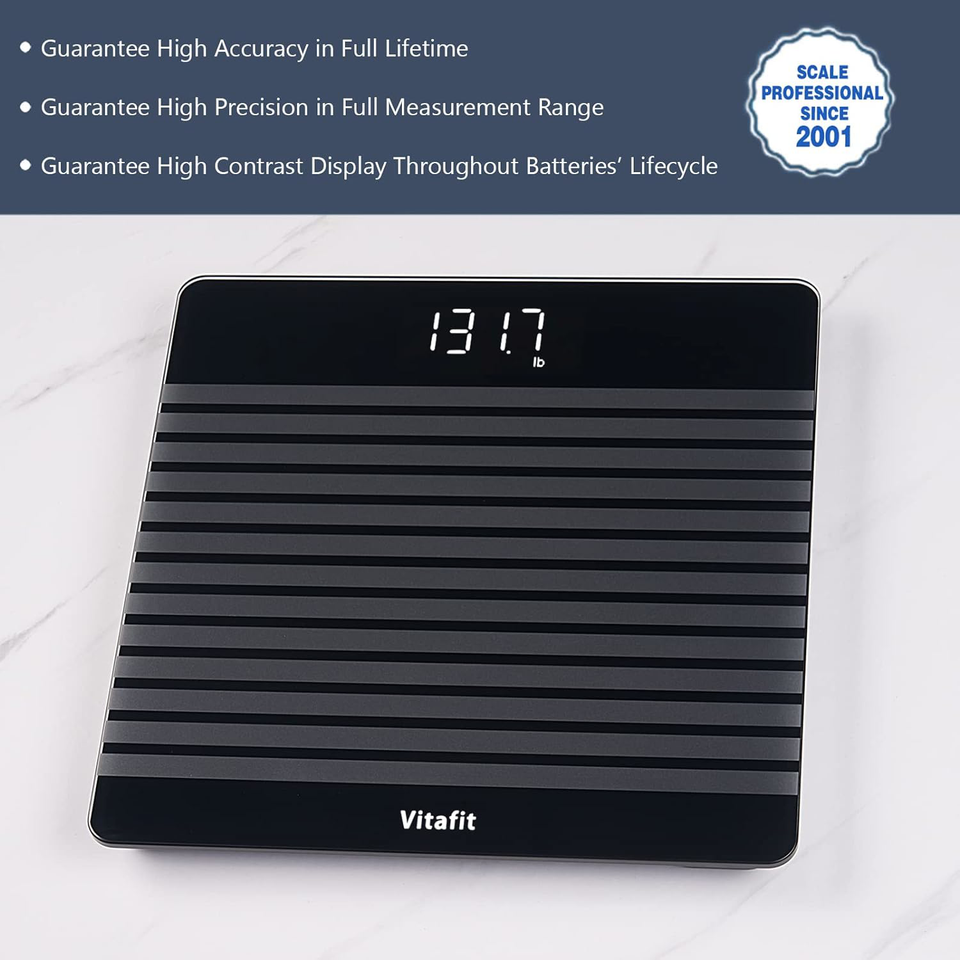 Vitafit Smart Digital Body Weight Bathroom Scale for Weighing and BMI via App, eBay