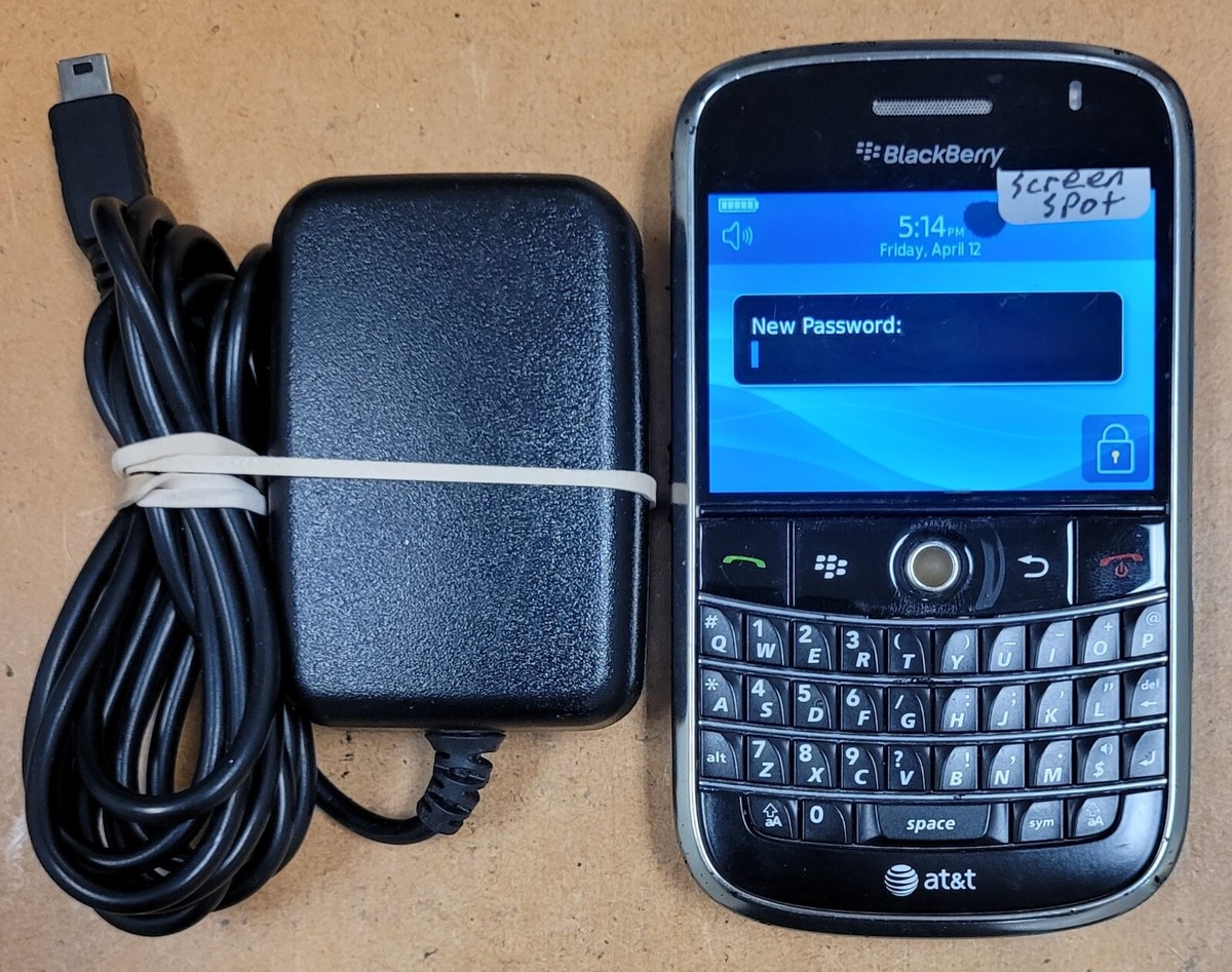 【未使用品】BlackBerry Bold 9000 スマートフォン ブラック① BlackBerry Bold 9000 - 1 GB - Black (Unlocked) for sale