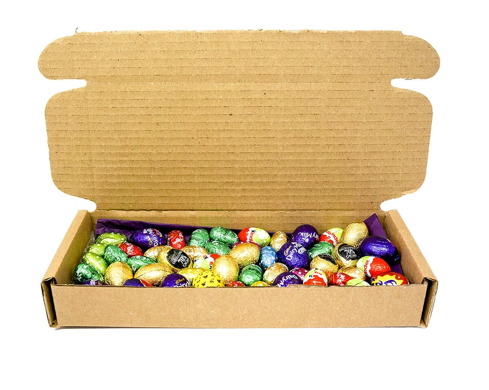 Ostern verschiedene Mini Eier Galaxy Lindt Cadbury Daim Creme & Uni - Bild 4 von 4