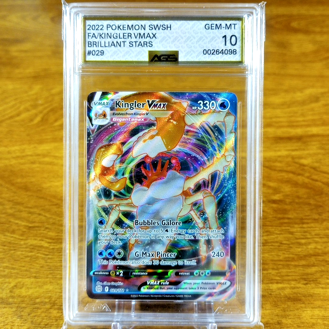 kingler vmax pokemon card price Kingler VMAX 029/172 – PokePlugZa main image 1
