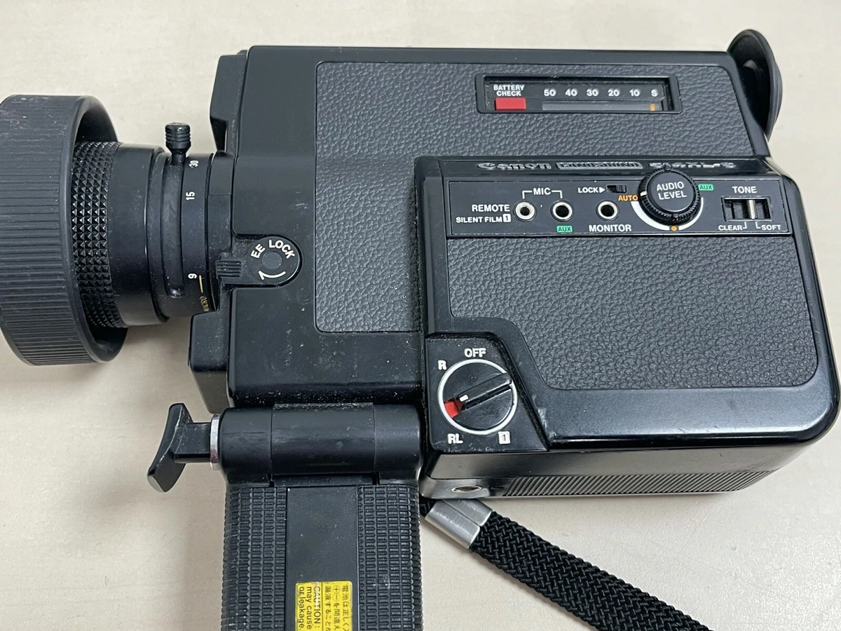 Canon 514XL-S Canosound Super 8 8mm Movie Film Camera (Untested, No power)