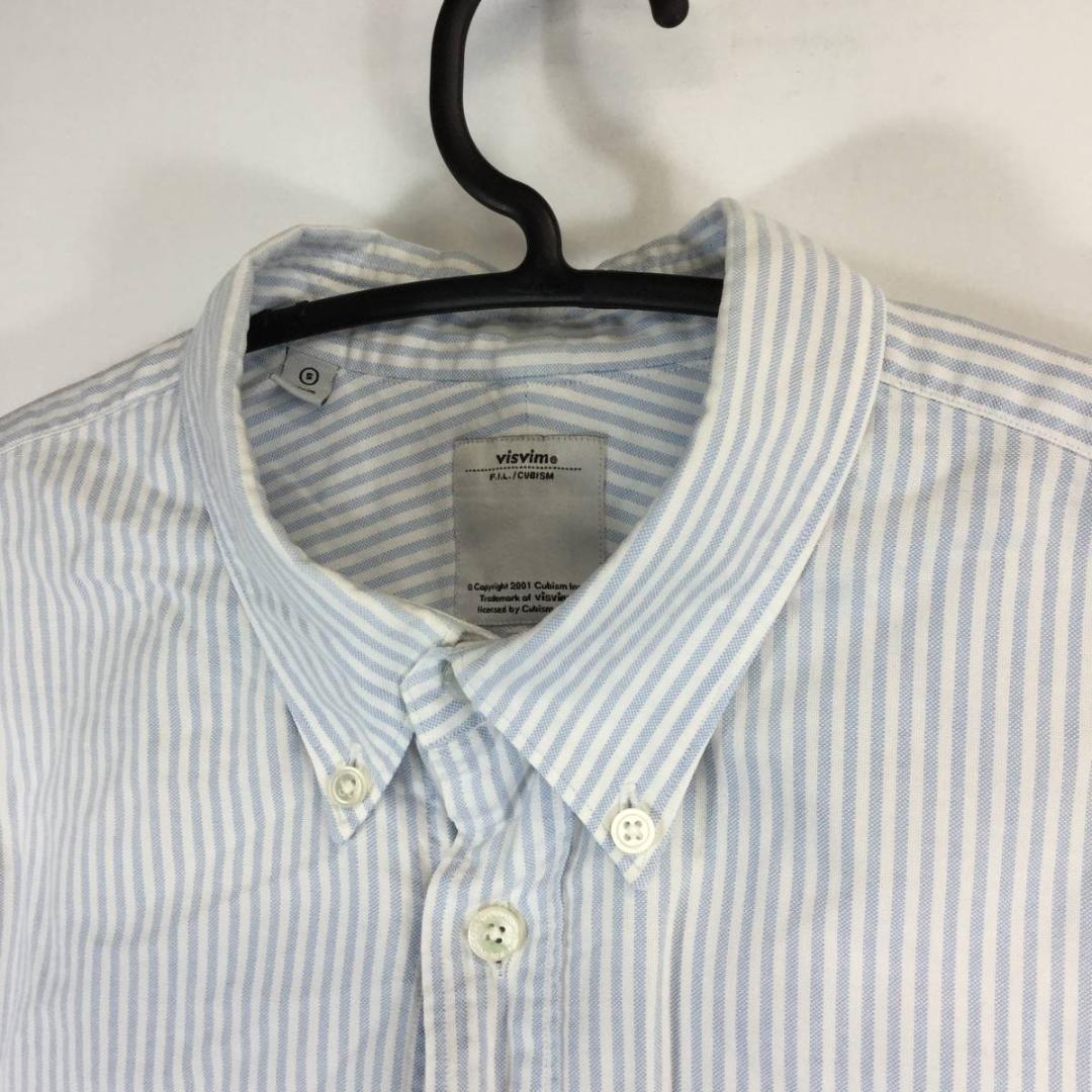 VISVIM BECHER STRIPE B.D. SHIRT L/S men VS0001542 Cotton VISVIM BECHER STRIPE B.D. SHIRT L/S men VS0001542 Cotton