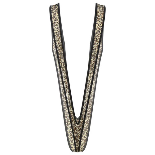Damen monokini v-förmiger Bodysuit sexy erotische Dessous metallic Beach Bikini - Bild 67 von 172