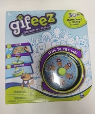 GIFEEZ SPIN YOUR ART TO LIFE! 30+ ANIMATIONS TO CREATE BY SPIN MASTER KIDS FUN 