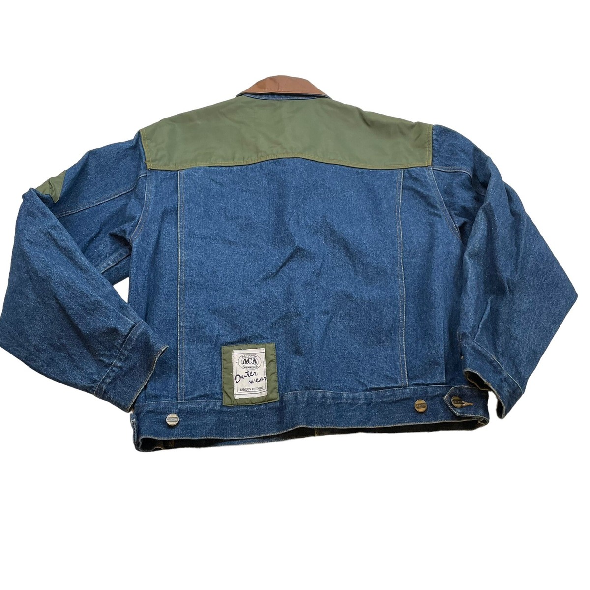 Vintage ACA Outerwear Denim Jacket 100% Preshrunk Cotton Vintage ACA Outerwear Denim Jacket 100% Preshrunk Cotton