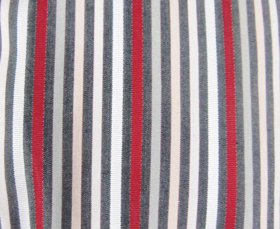 Ben Hogan Button Down Dress Shirt Multi Color Vertical Striped Size LARGE - Изображение 3 из 4