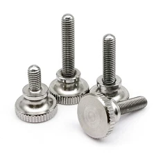 304 A2 Stainless Steel Knurl Hand Tighten Thumb Screw Bolt Thumbscrew