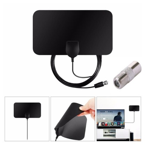 1080P Indoor Digital TV Antenna HD HDTV Antena Cable DVB-T DVB-T2 VHF .ca - Afbeelding 1 van 6