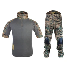 Emersongear Tactical Summer Combat Set Uniform Suits Clothes Shirts Pants MAPART