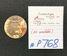AAFES POGS, 11th Series/Printing,1 POG, 10¢ , #P768, FAIR