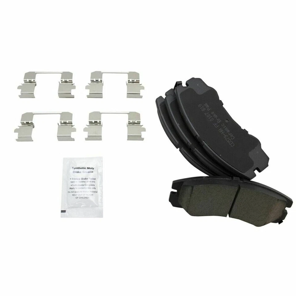 Kit de pastillas de freno y rotor de cerámica para Acura Honda Isuzu 1992-2002 Foto 3 de 4