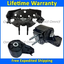 K4278 Motor & Transmission Mount Set For 6/12/2013-2014 Ford F-150 3.7L RWD AUTO