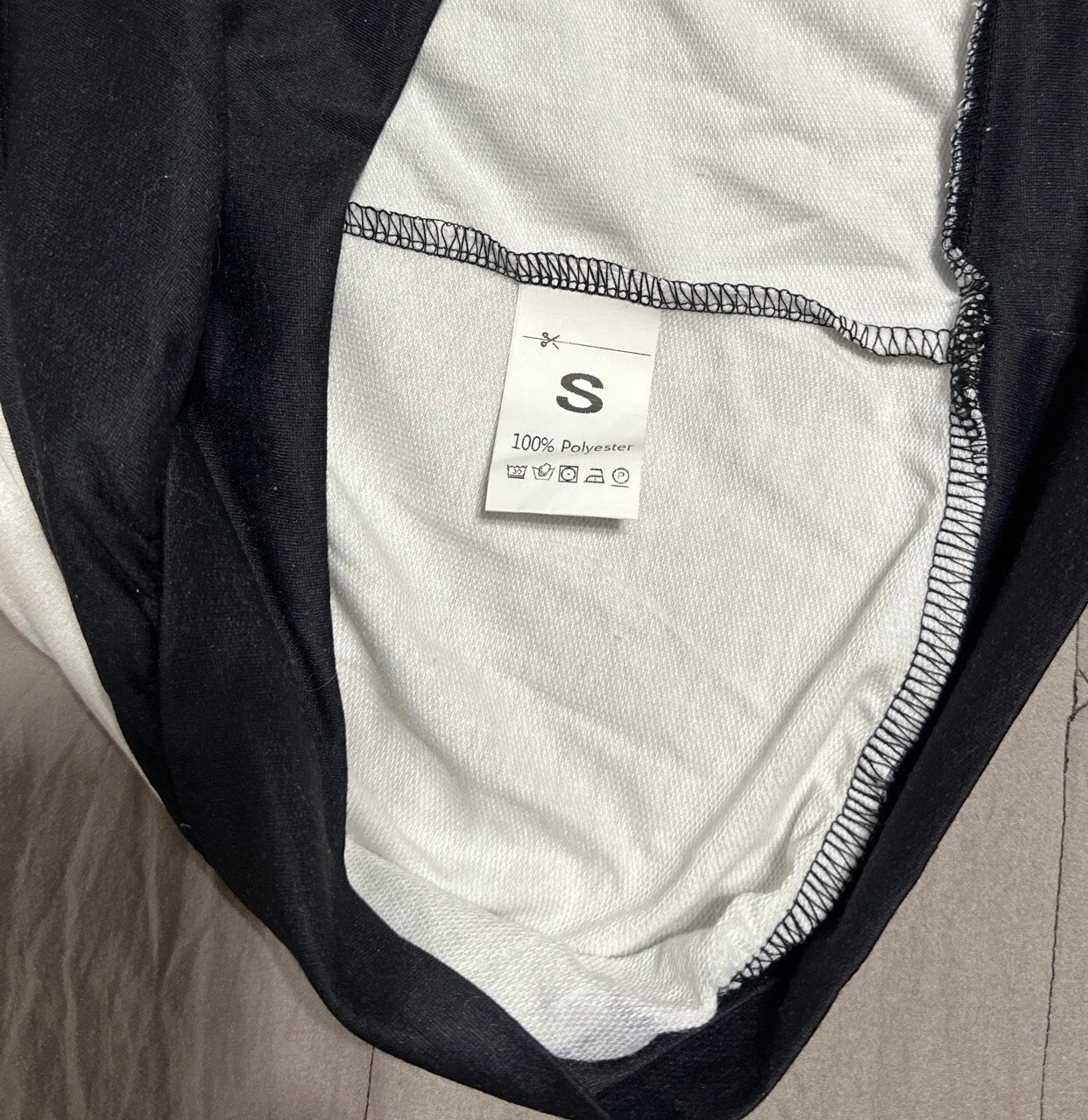 VETEMENTS Felpa con cappuccio stampa viso fantasma casual tasca canguro a maniche lunghe abbigliamento donna SM