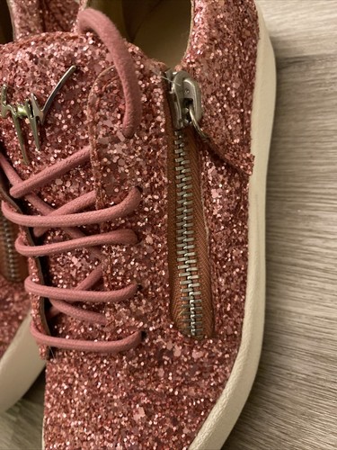 Giuseppe Zanotti May London Old Glitter Women's Sneakers Size 9.5, 39.5 (euro) - Picture 6 of 18