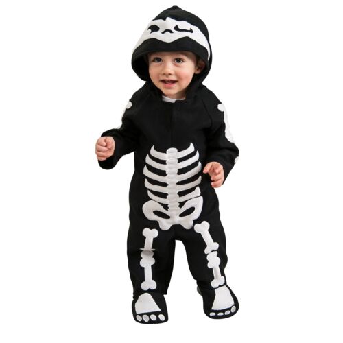 Bristol Novelty  Disfraz de Esqueleto de Halloween para Niños (BN3473) - Imagen 1 de 1