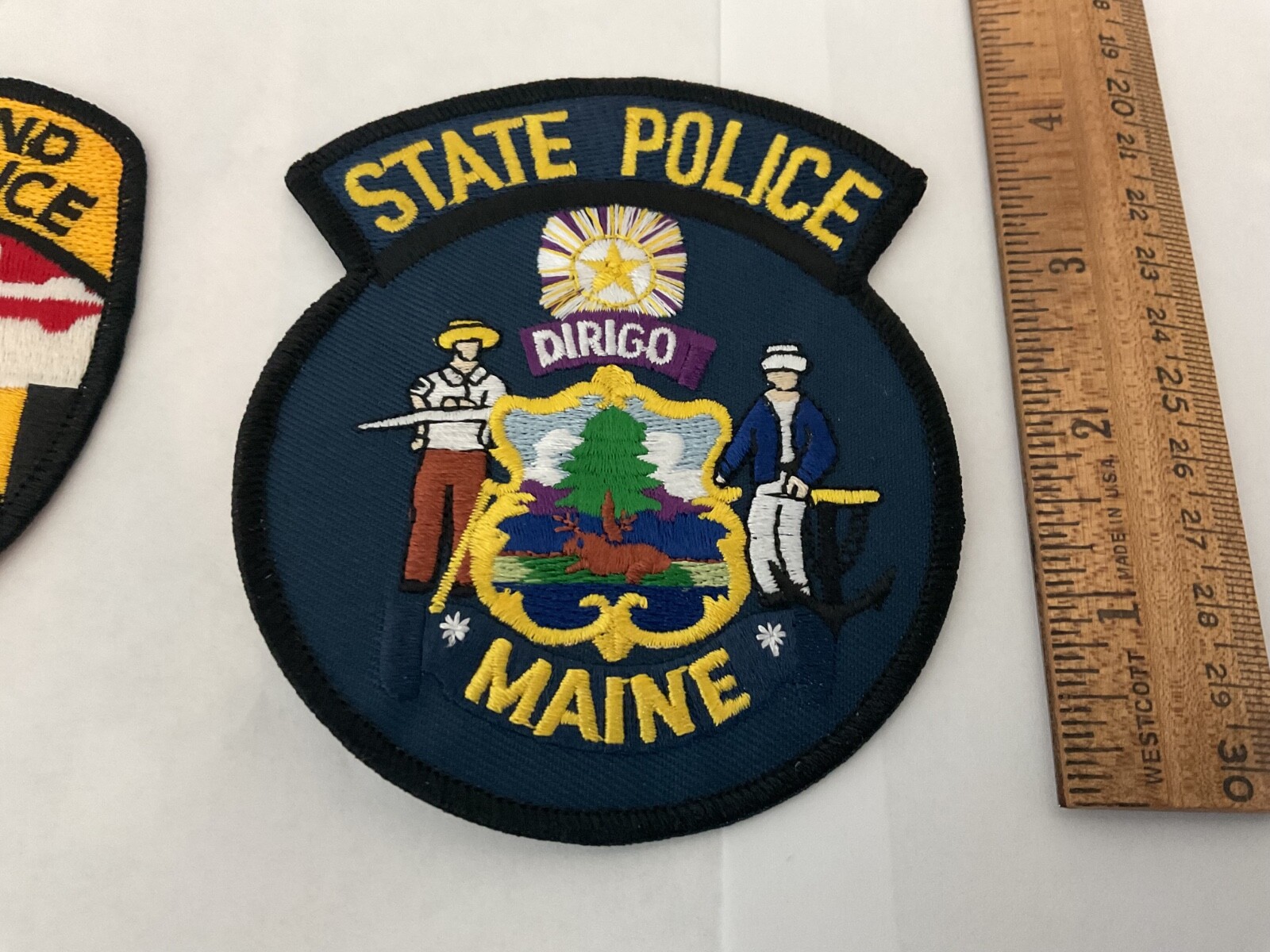 State Law Enforcement patches All different 10 piece set. All new.Full size