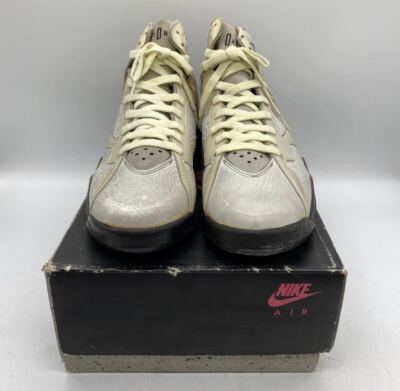 Air Jordan 7 シルバー Nike Air Jordan 7 White x Silver 1992 Olympic Original US10
