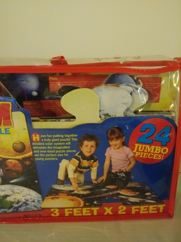 24 Stck. Weltraum Sonnensystem Jumbo Größe Universum Grundplaneten Puzzle von Shure (C - Bild 3 von 4