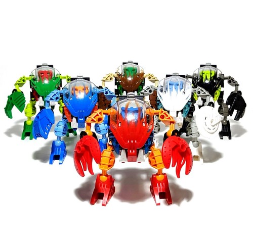 LEGO Bionicle Bohrok Complete Set of 6 