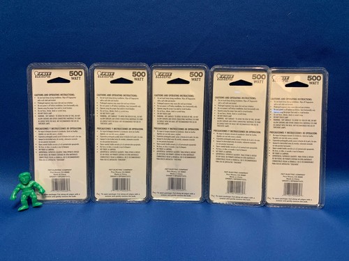Feit Electric BPQ500T3/CL Halogen Bulbs 500W 120Volts LOT OF 5 - Picture 2 of 3
