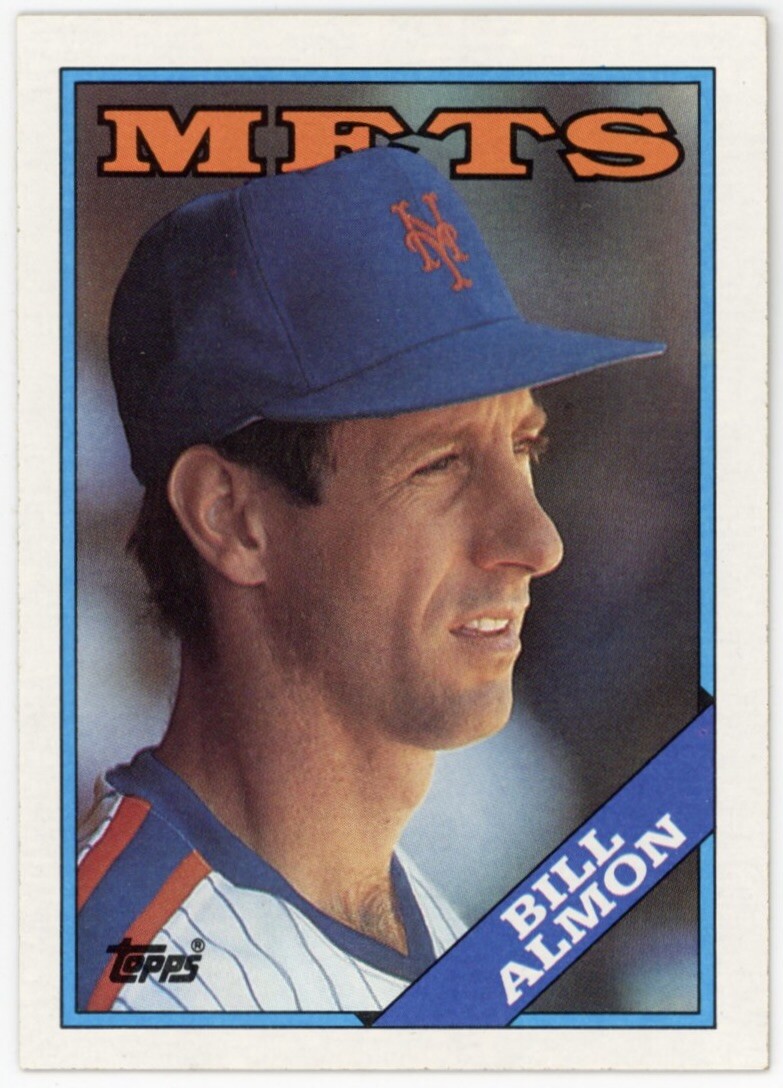 1988 Topps #787 Bill Almon New York Mets Baseball Card | eBay