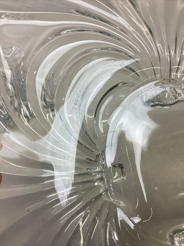 Set Of 3 Decorative Glass Serving Platters Trays Plates - Vintage - Picture 9 of 24