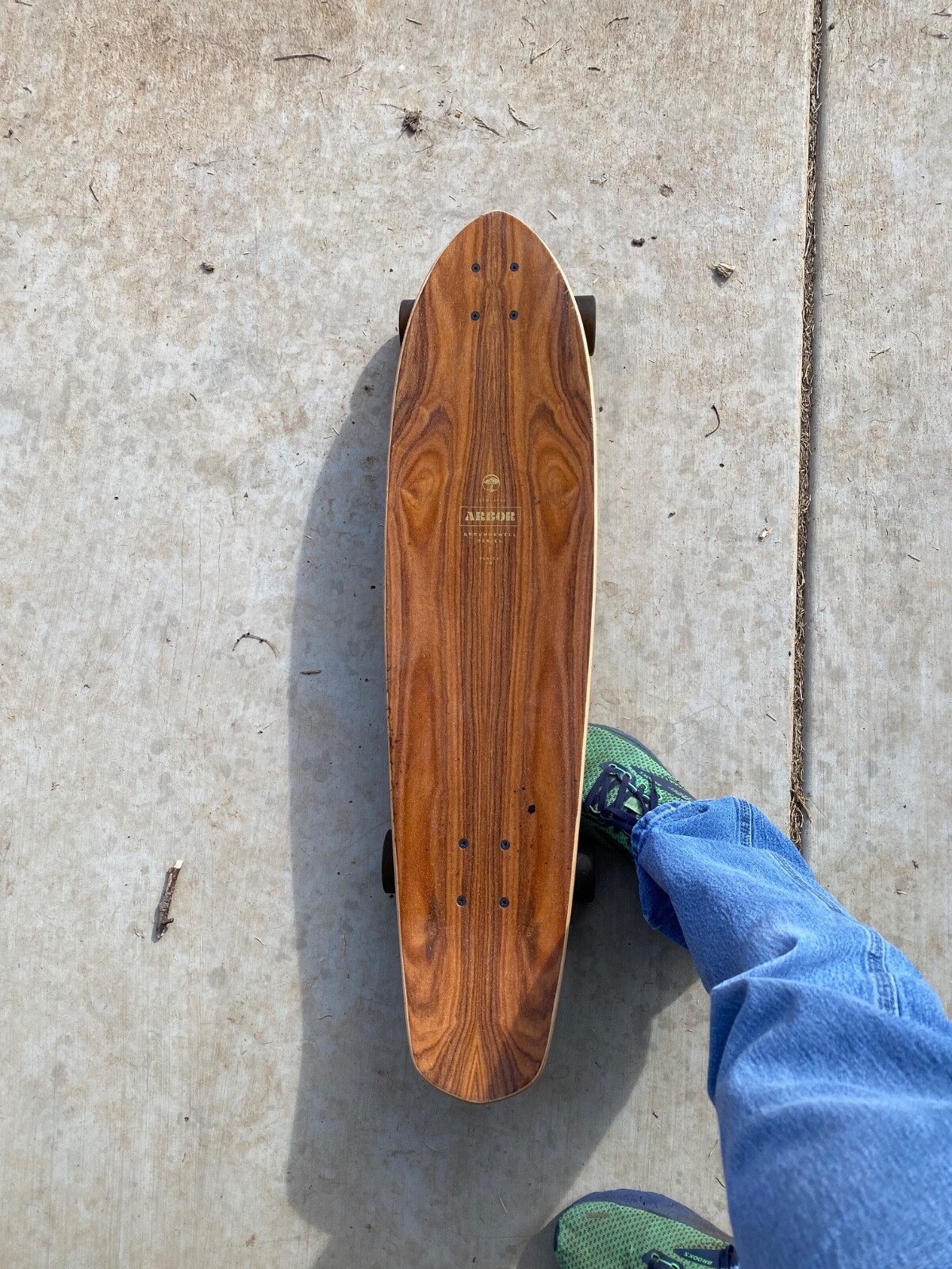 Arbor Longboard Cruiser Skateboard Groundswell 21 Mission 8.625