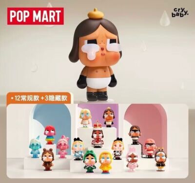 CRYBABY Crying Again シリーズ Authentic Real CRYBABY Crying Again Series Blind Box • POP