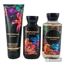 Bath  Body Works Tropidelic Wash Lotion Cream NEW