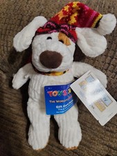 Toys R Us Animal Alley Dog Gift Card Holder Plush Stuffed Animal