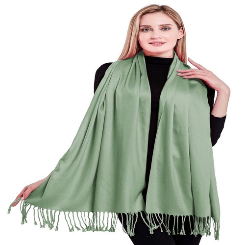 Solid Colour Design Shawl Scarf Wrap Stole Shawls Scarves Pashmina CJ Apparel - Picture 485 of 900