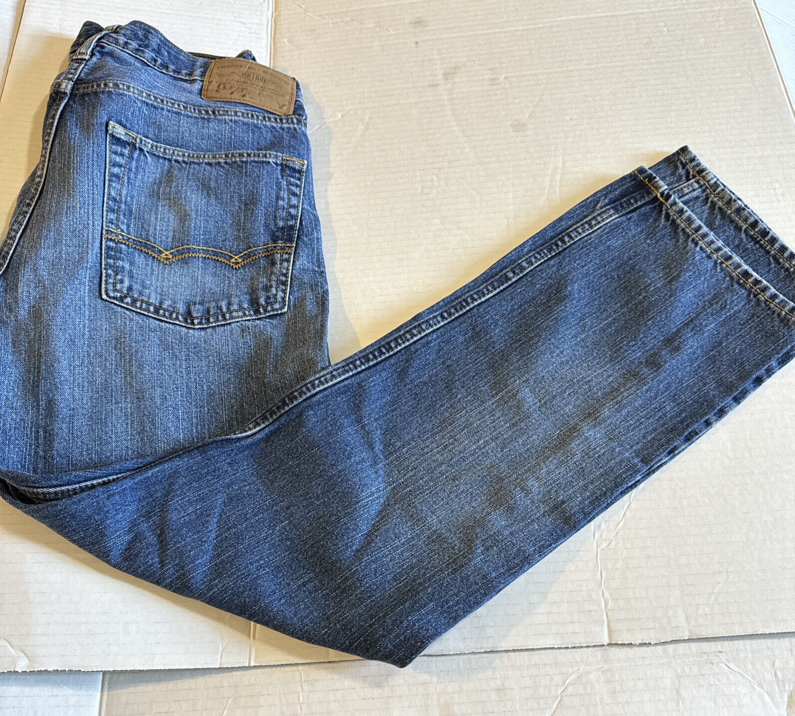 American Eagle Outfitters Jeans Slim Straight 31x… - image 2