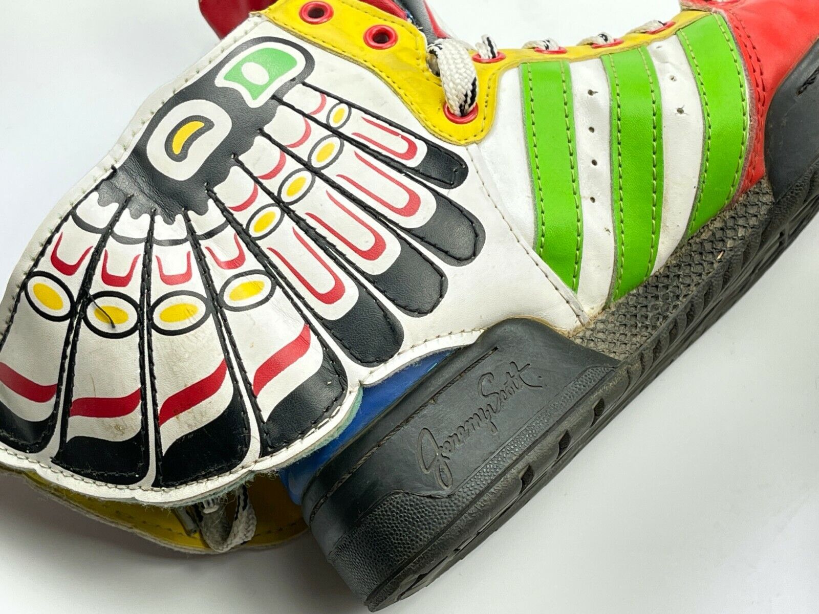 Adidas Originals Jeremy Scott Sneakers Eagle Wings  Totem Shoes Obyo  size 7,5 | eBay