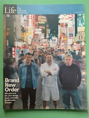 LIFE 12-August-2001 NEW ORDER Nan Kempner Carolina Bittencourt Brian Cosgrove UK