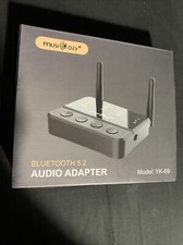 Musicozy YK-69 5.2 Transmitter Receiver for TV/BT Headphones Wireless Bluetooth